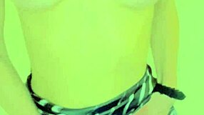 Sexy Wife Dancing In Lingerie, Masturbating Shaved Pussy, Big Ass Cum