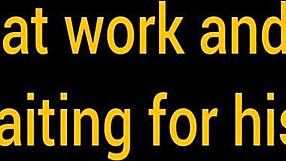 Wife with blindfolded eyes gets fucked by hidden friend. Cuckold gloryhole reality.