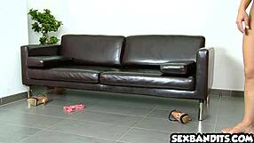 Hot Blonde Enjoys Big Cock With Latina Ass