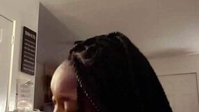 Black monster cock gets good head