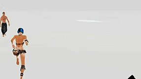 Wild Life Build 2021 04: Lesbian Teen Threesome in Group Game