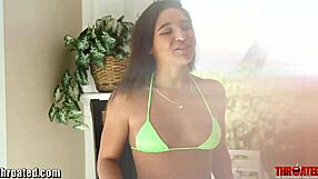 i throated abella danger so sloppy with deepthroat and faciel cumshot