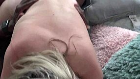 Amateur housewives take large cocks in foursome