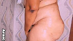 Bath time with big tits babe giving jerk off instructions, wanna join?