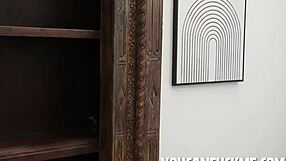 Hey Britt, Rissa, solve roomie issues by blowing Juan's big cock in POV?