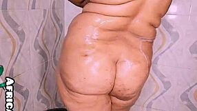 Bath time with big tits babe giving jerk off instructions, wanna join?