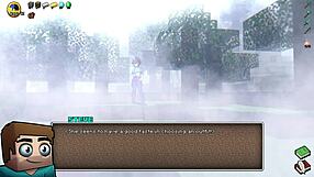 hot underwear cosplay turns hornycraft on