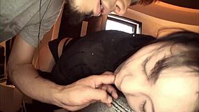 watch as her pussy gets filled with jizz in this creampie scene?