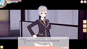 explosive busty jk asami gets tit massage and sex in 3d cg eroge anime