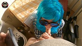 Fetish phone video: Housewife brusquely directs sexual traffic European housewife gives blowjob and gets ass penetrated