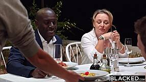 Blacked naughty Stefany sneaking around with boyfriend’s bil for wild fun