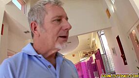 Step dad fucks Ariana Grand.