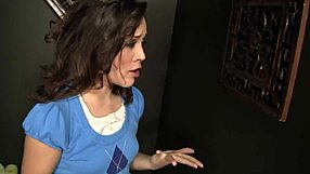 Kristina rose spills all in the gloryhole