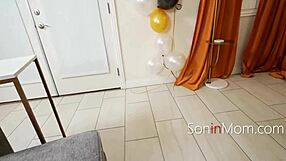 Why get closer to stepmom on New Year's? Lilian Stone rides Austin Pierce