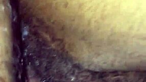 Ebony teen meets big black cock in interracial story