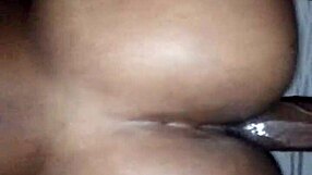 petite girl savors massive black cock in pov