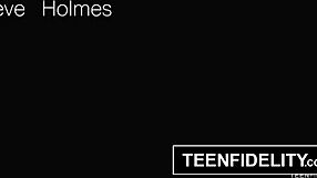 TeenFidelity Lexi Lore Creampied by Steve Holmes' Huge Cock