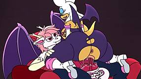 Rouge the Bat Rides Biscuits with That Big Ass!