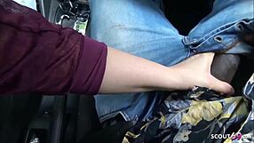 echte strassen hure fucked by schwarzen in car deutsch german