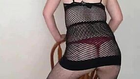 Latina Undresses In Lingerie During Sexy Striptease In California