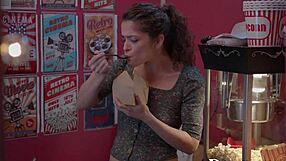 delphine films- victoria voxxx swallows her co workers dick -hot piano sex