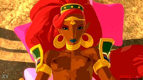 urbosa fucks link in cartoon fucking