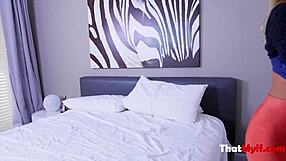 I prepare with busty blonde Alexis Fawx