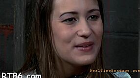 Watch this babe's tight pussy tormented by toys!