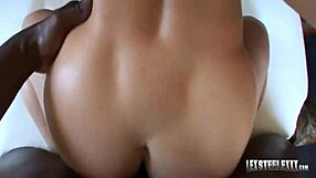 Lori Lust Deepthroats Lexington Steele's Big Black Cock by the Pool