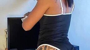 Is This Tattooed Brunette Bitch The Sexiest Naughty Employee In Reality Porn?