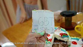 girlfriend rides big tits cowgirl orgasm with friend