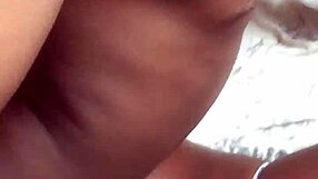 Ebony teen bent over for deep slow doggystyle thrusting