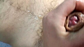 Hey, check this hot handjob in doggystyle!