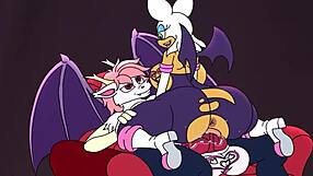Rouge the Bat Rides Biscuits with That Big Ass!