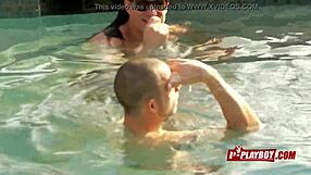 Chloe Exposes Her Big Titties To Horny Couples