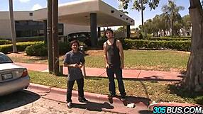 Spanish babes abella anderson & ava addams in wild orgy7 bus action