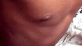 Ebony teen bent over for deep slow doggystyle thrusting