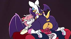 Rouge the Bat Rides Biscuits with That Big Ass!