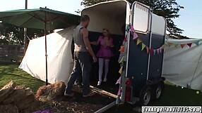 Eva Angelina in Wild Group Sex with Stepsis!