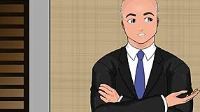 Secretary handles office situation with no hard feelings.