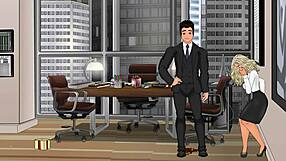 Secretary handles office situation with no hard feelings.