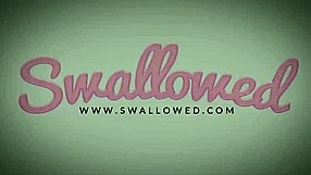 Swallowed Noemie Bilas Makes Big Cock Disappear