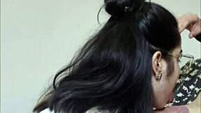 Dirty Amateur Teen Girl Gets Her First Blow Job From A White Moon