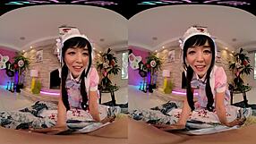 asian big tits solo masturbation with toys in pov voyeur reality