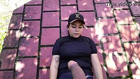 Mi Entrenador Me Folla Rico y Acaba en Mis Tetas Grandes