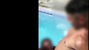 At the beach swing party, Melissa Devassa contrasts innocence with wild group action.