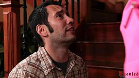 Blonde With Small Tits Gets Banged In Group