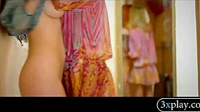 two petite babes licking and fingering each other in an intriguing outdoor scene