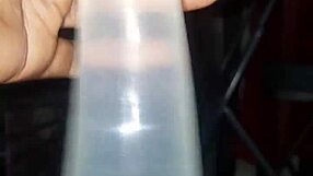 Prepare Penis With Ice For Pussy Pounding!