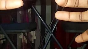 Prepare Penis With Ice For Pussy Pounding!